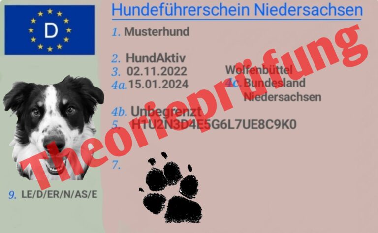 Theorieprüfung Hundeführerschein